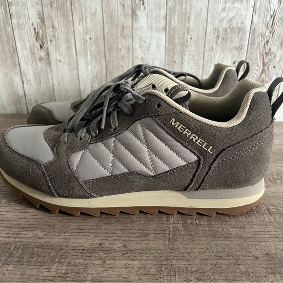 Merrell Women’s Alpine Sneakers Grey Retro 8.5 - Picture 2 of 9